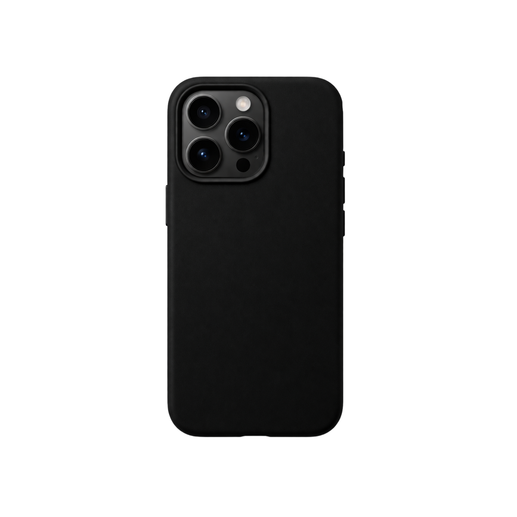 Handyhülle Hardcase Schwarz Matt