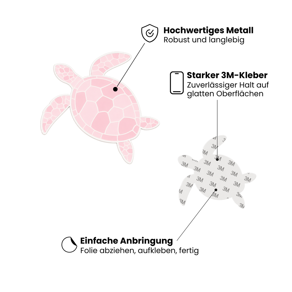 Schildkröte rosa