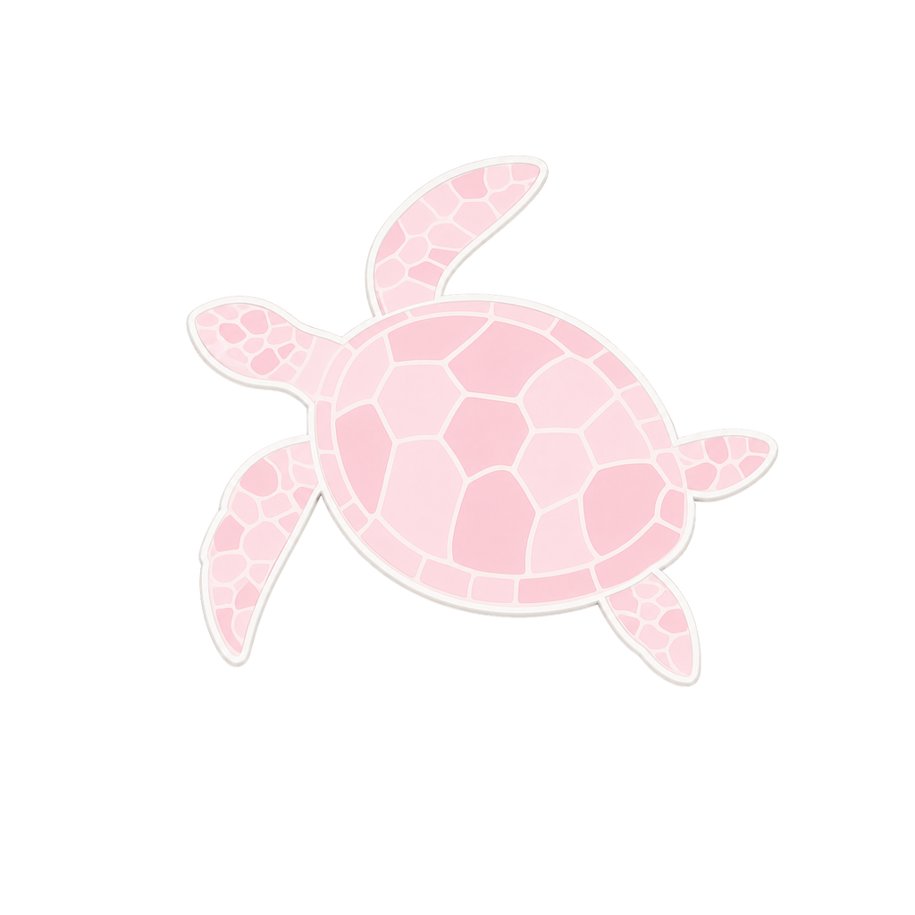 Schildkröte rosa