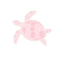 Schildkröte rosa