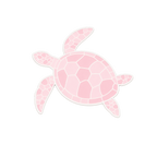 Schildkröte rosa