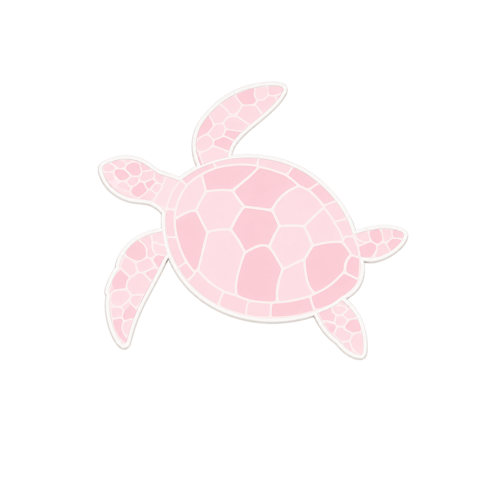 Schildkröte rosa