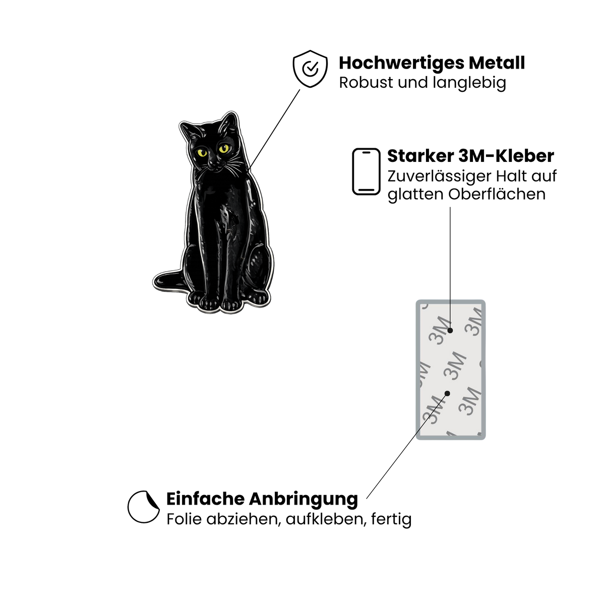 Schwarze Katze