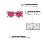 Sonnenbrille Herzform