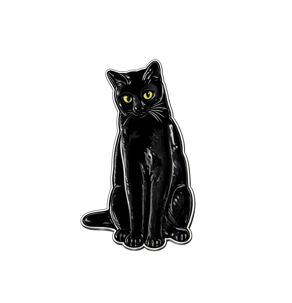 Schwarze Katze