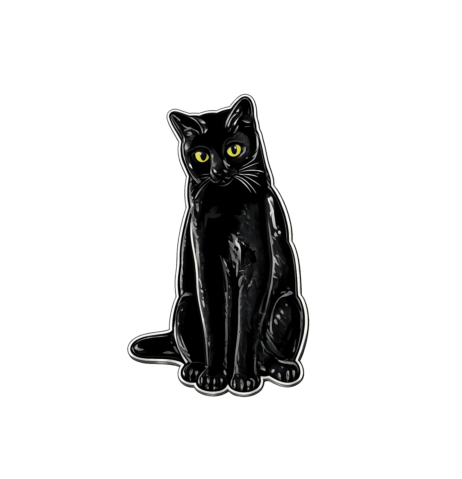 Schwarze Katze