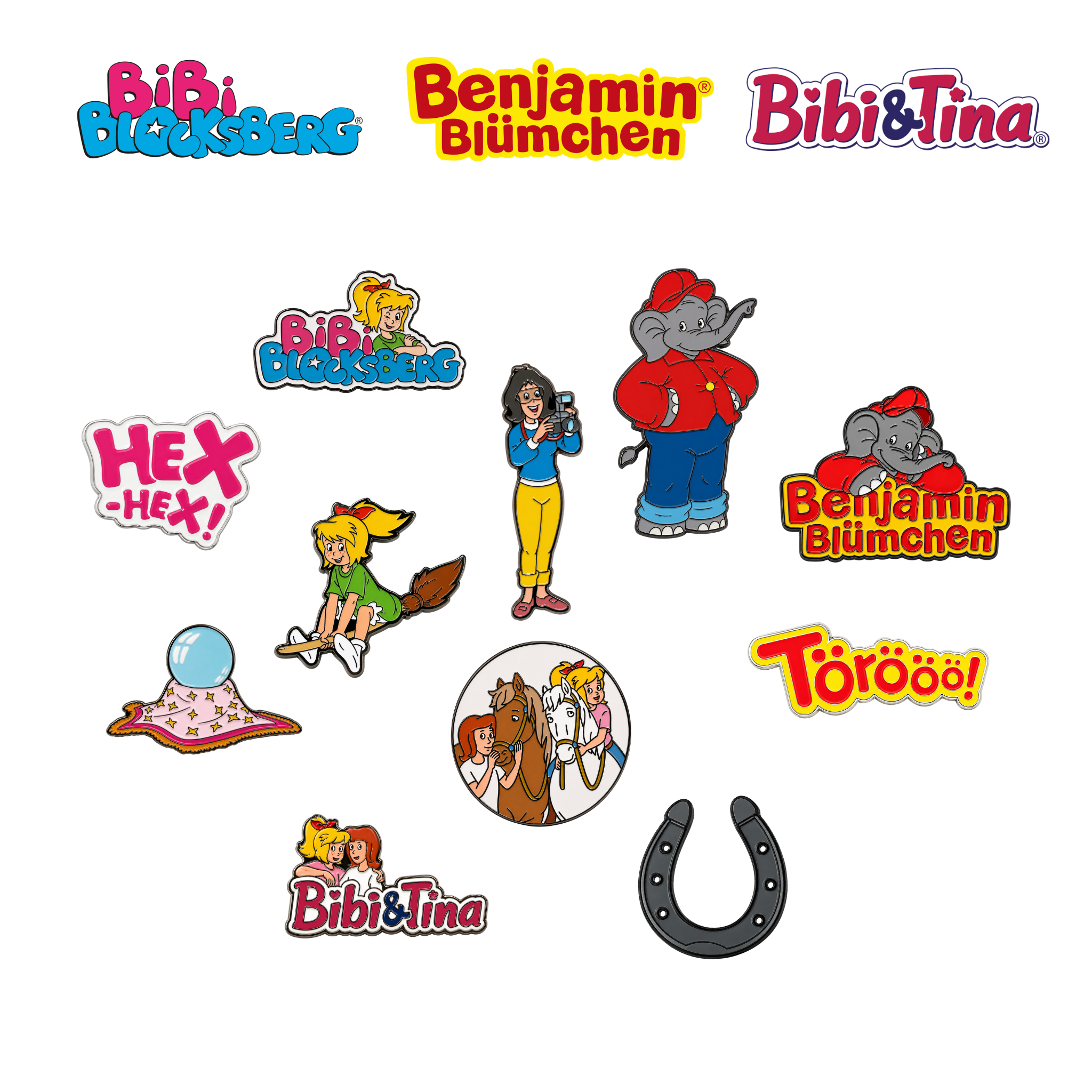 "Bibi & Tina, Benjamin Blümchen & Bibi Blocksberg" Set