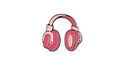 Kopfhörer Pink
