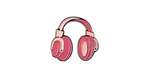 Kopfhörer Pink